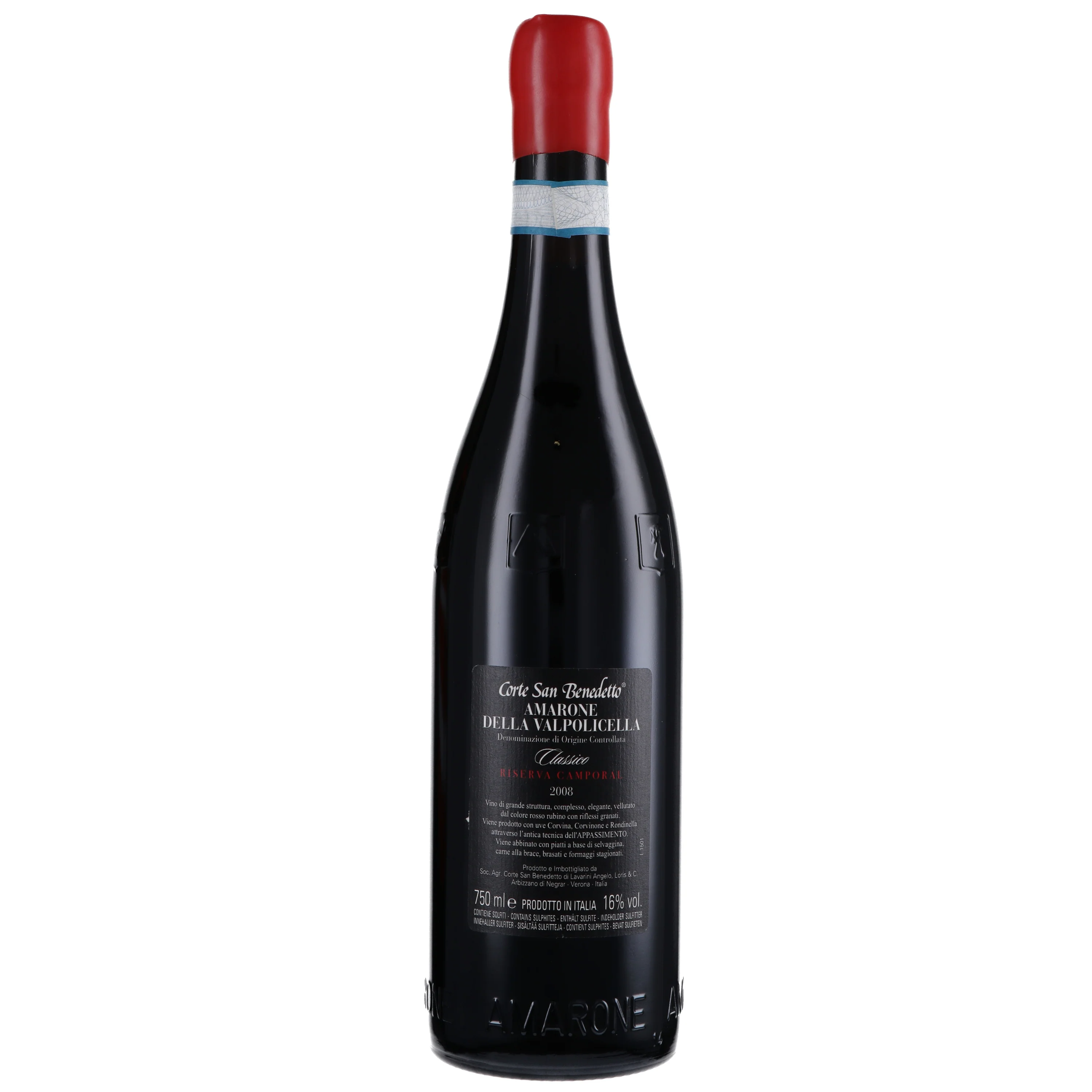 Amarone della Valpolicella Riserva DOC 2010 - Corte San Benedetto - Image 2