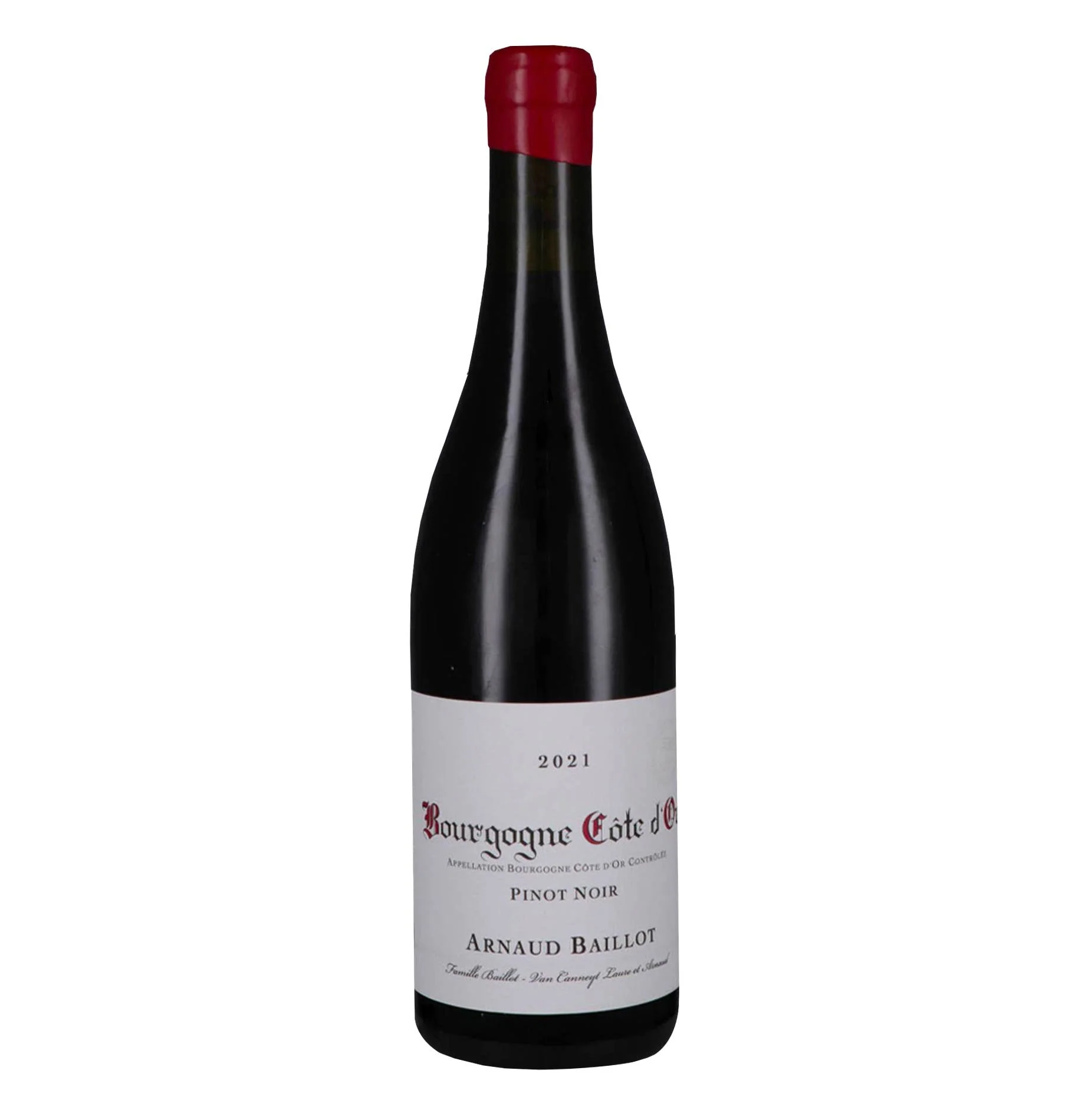 Bourgogne Côte d’Or Rouge AOC 2021 - Arnaud Baillot