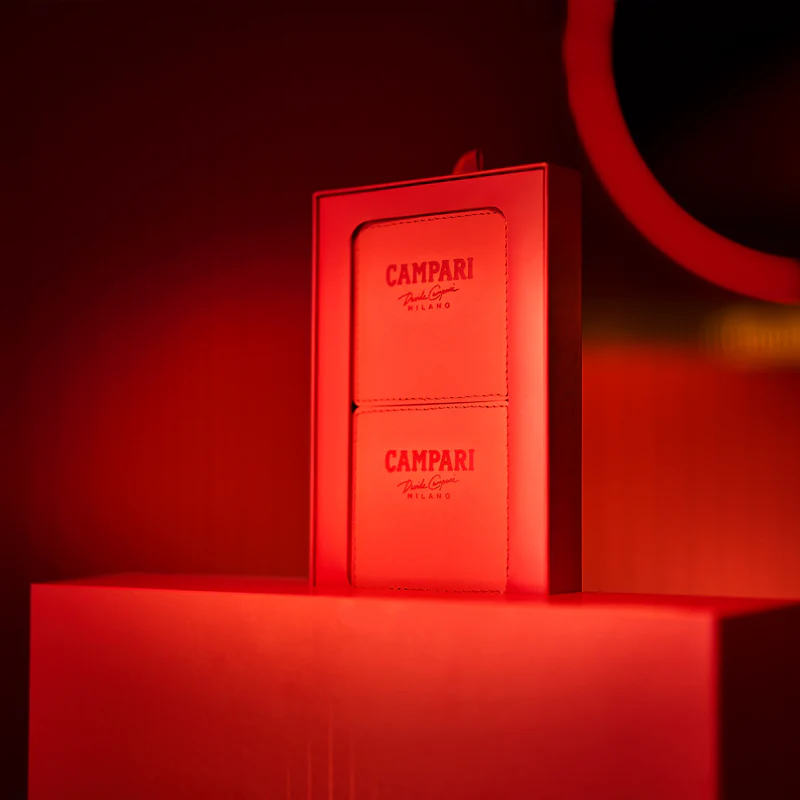 Campari Americano Kit con sottobicchieri - Image 3