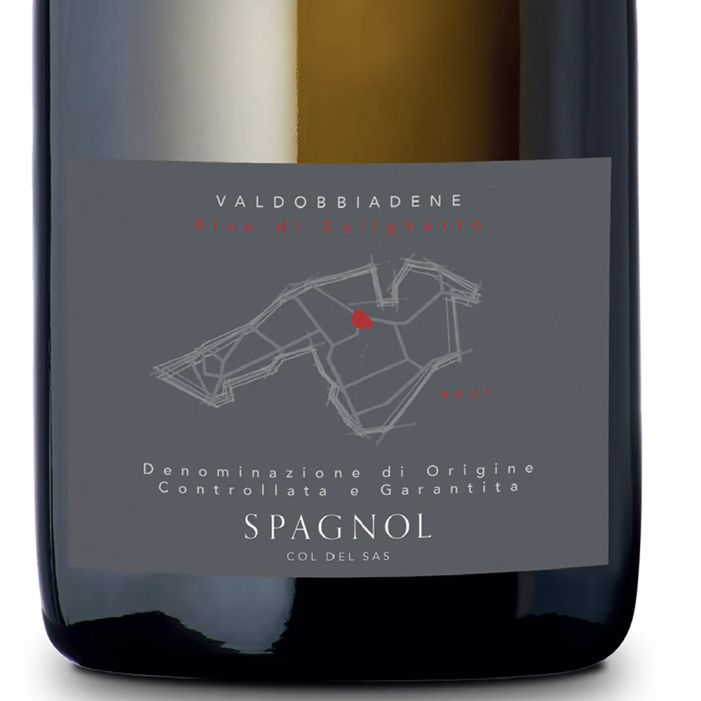 Conegliano Valdobbiadene Spumante Brut Rive di Solighetto DOCG - Spagnol Col Del Sas - Image 2