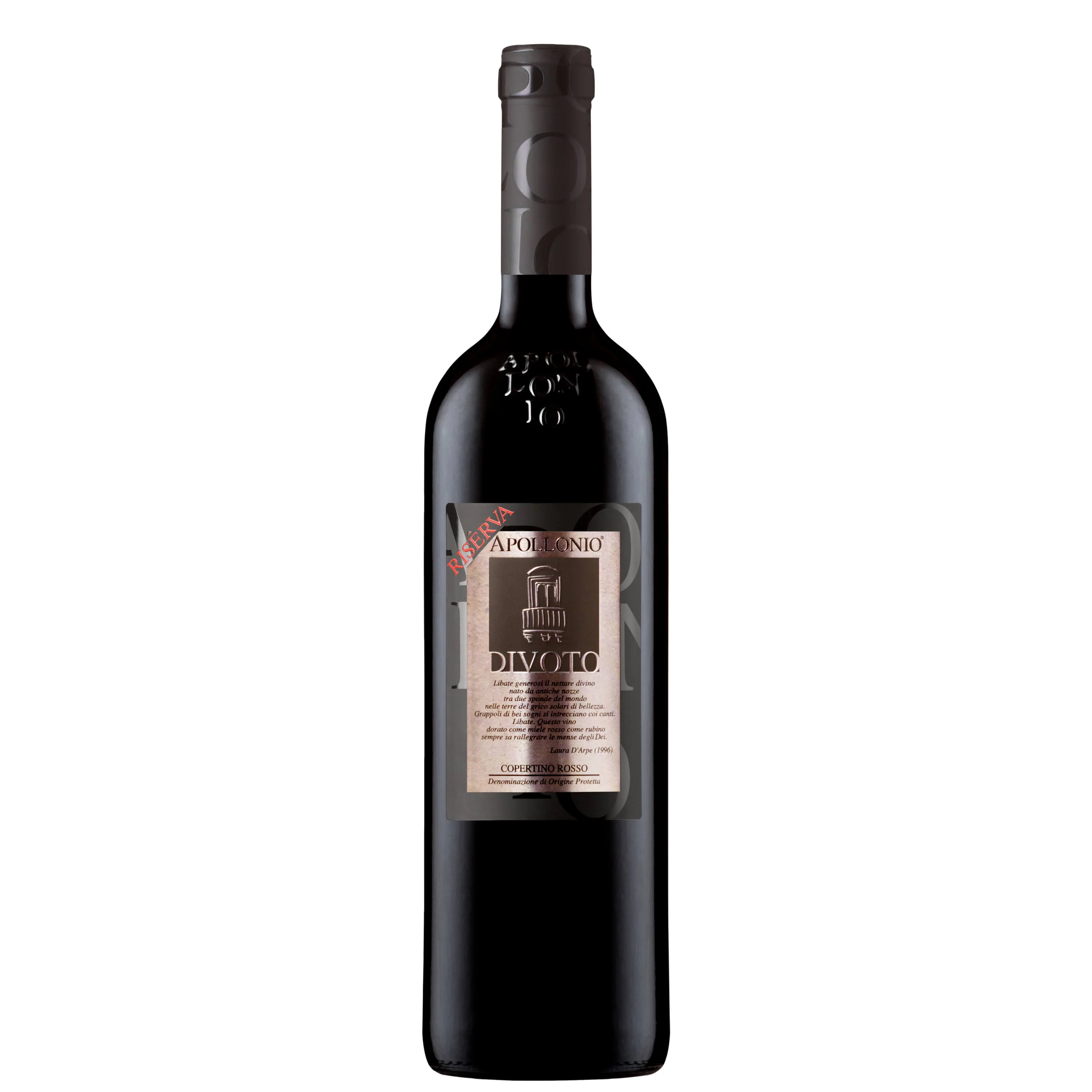 Copertino Rosso Riserva "Divoto" 2013 - Apollonio