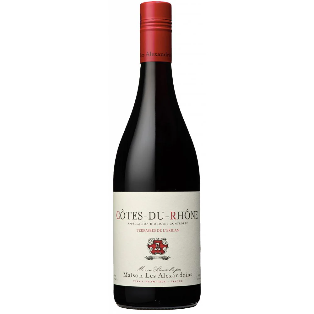 Côtes du Rhône Rouge “Terrasses de l'Eridan” 2023 - Les Alexandrins