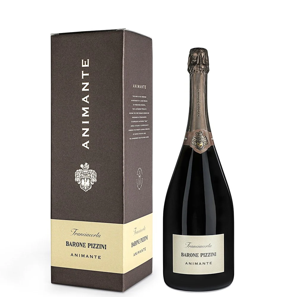 Franciacorta Dosaggio Zero DOCG "Animante" - Barone Pizzini (astuccio) - Image 2