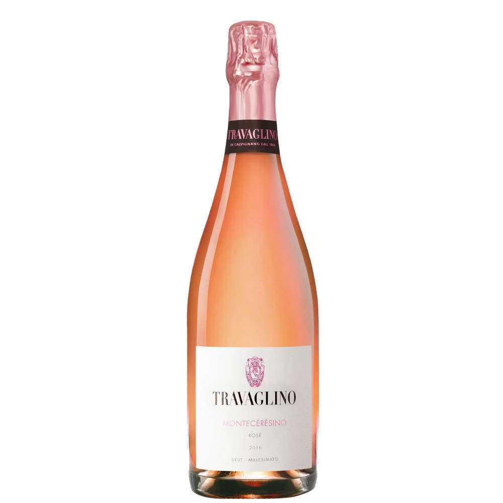 Oltrepò Pavese Metodo Classico Rosé Millesimato Brut DOCG “Montecérésino” 2021 - Travaglino