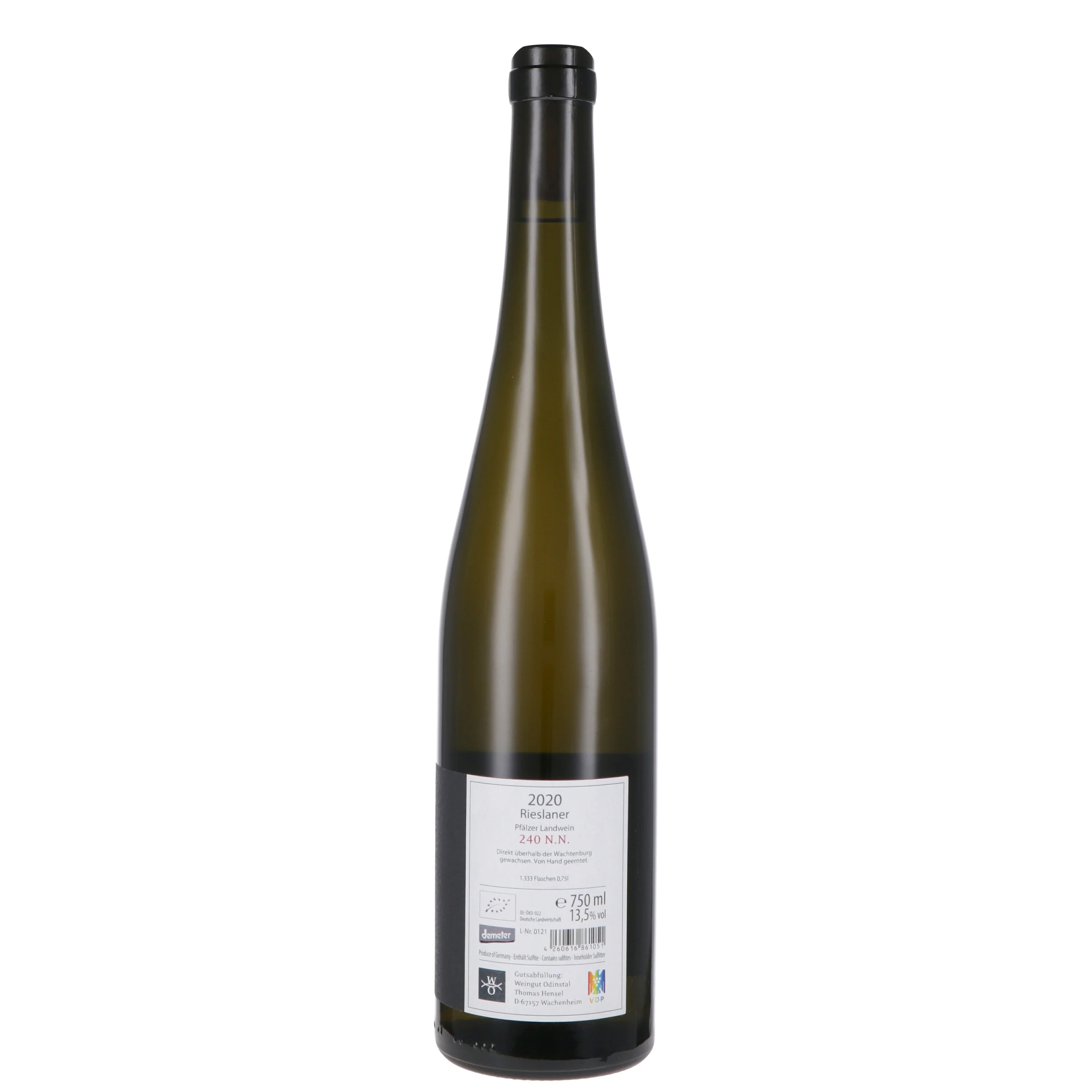 Rieslaner "240 N.N." 2020 - Weingut Odinstal - Image 2