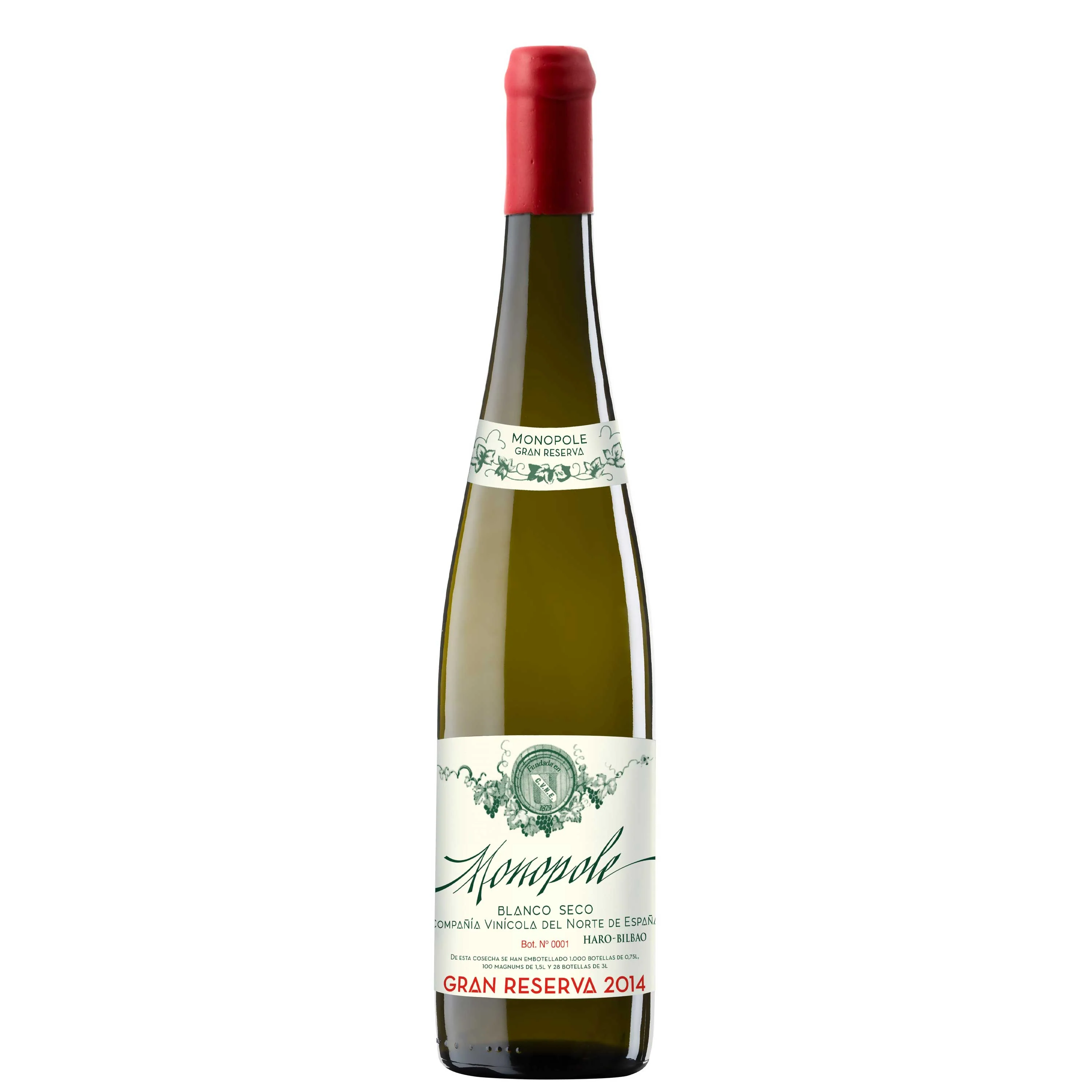 Rioja "MONOPOLE Clásico Gran Reserva" 2017 - CVNE
