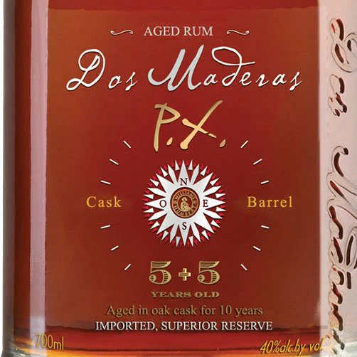 Ron Añejo "Dos Maderas 5+3 Years Old" - Williams & Humbert (0.7l - astuccio a tubo) - Image 2
