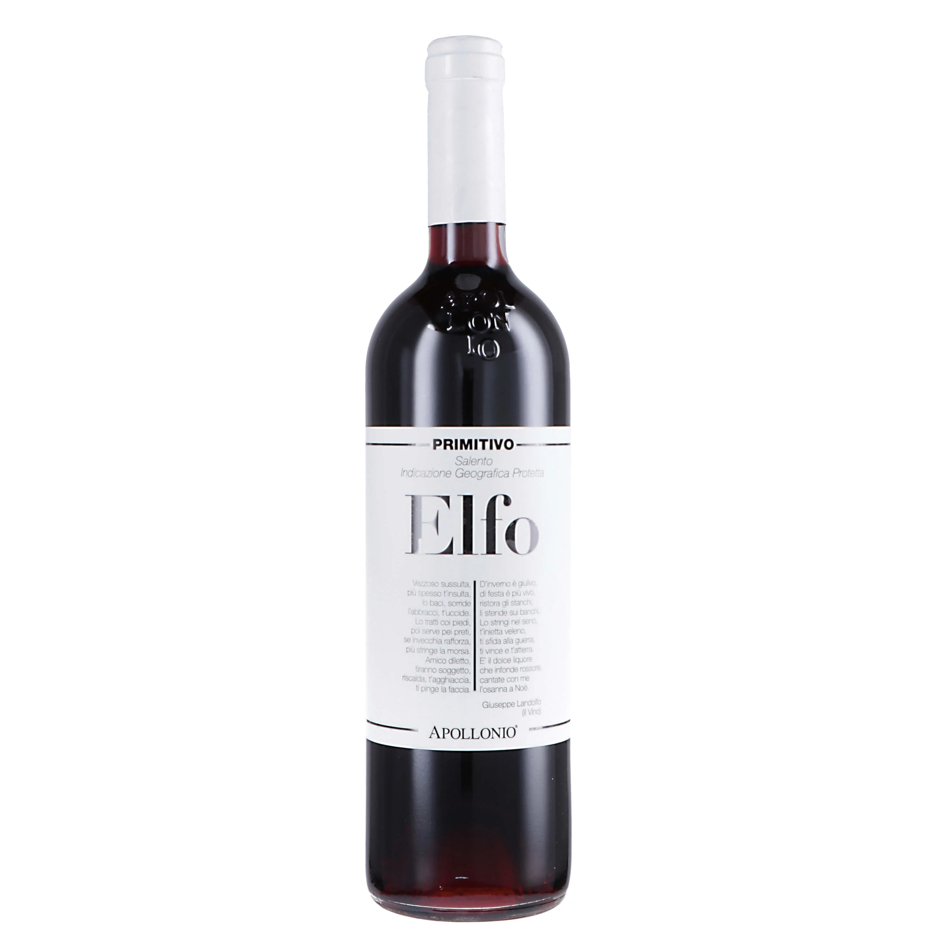 Salento Primitivo IGP "Elfo" 2025 - Apollonio