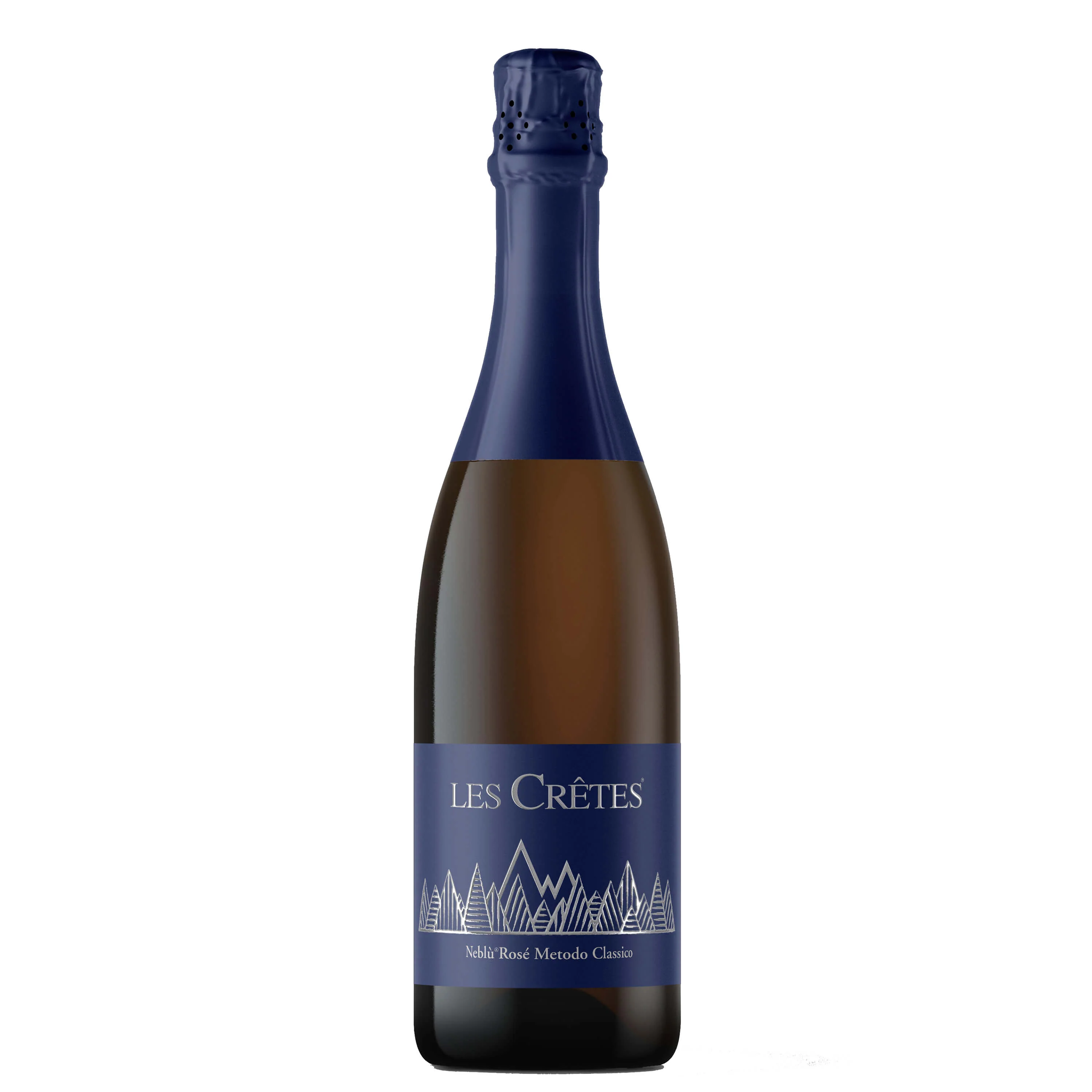 Spumante Brut Rosé Metodo Classico “Neblù” - Les Crêtes - Image 2