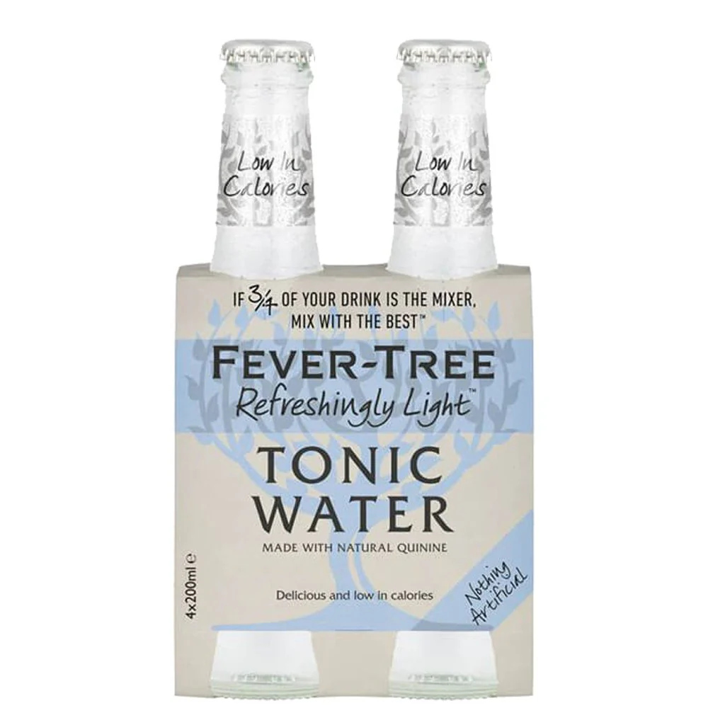 Tonic Water "Refreshingly Light" - Fever-Tree (Pack 4X200ml)