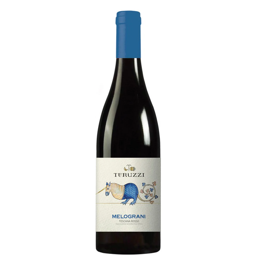 Toscana Rosso IGT "Melograni" 2018 Magnum - Teruzzi (cassetta di legno) - Image 2