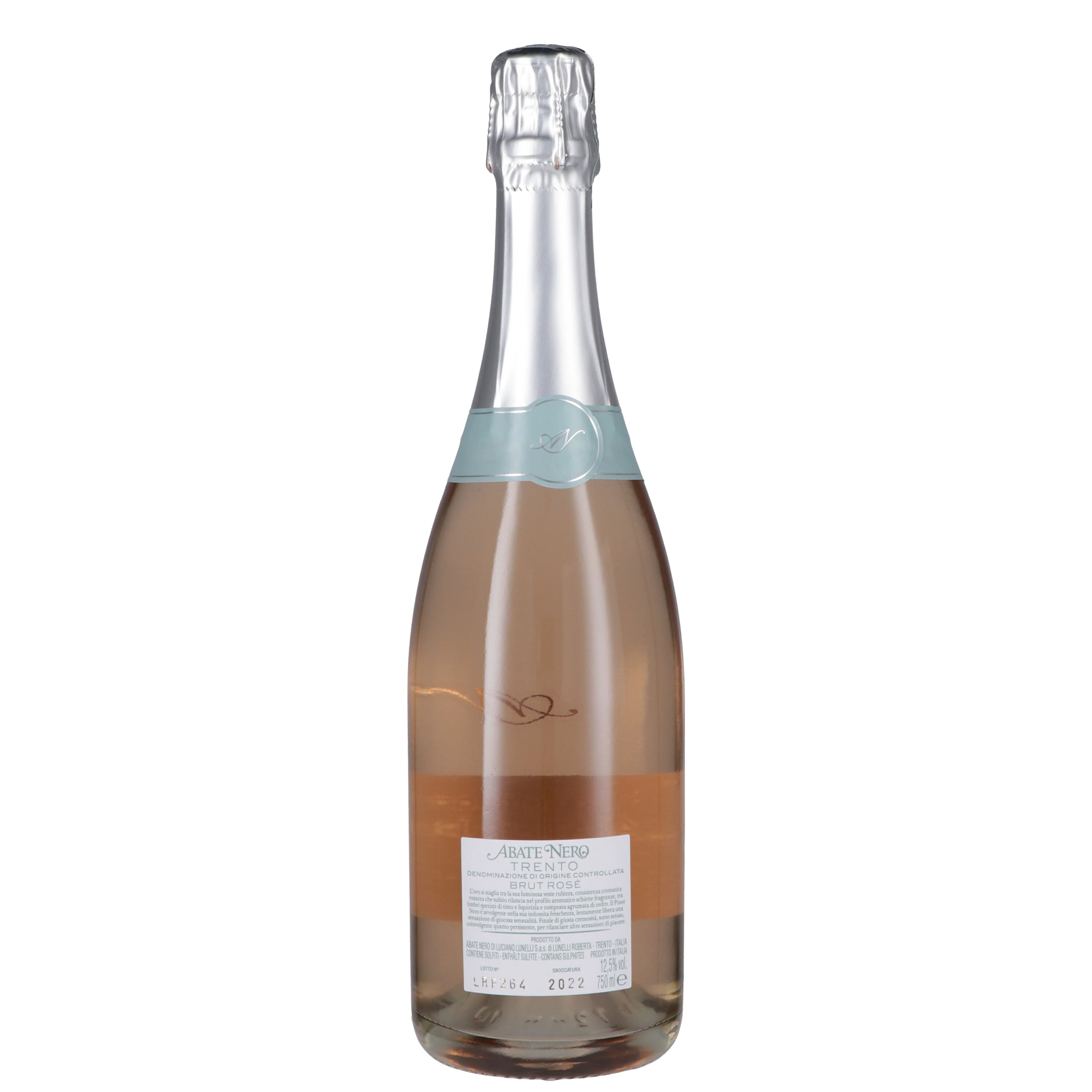 Trento Brut Rosé DOC "Abate Nero" - Abate Nero - Image 2