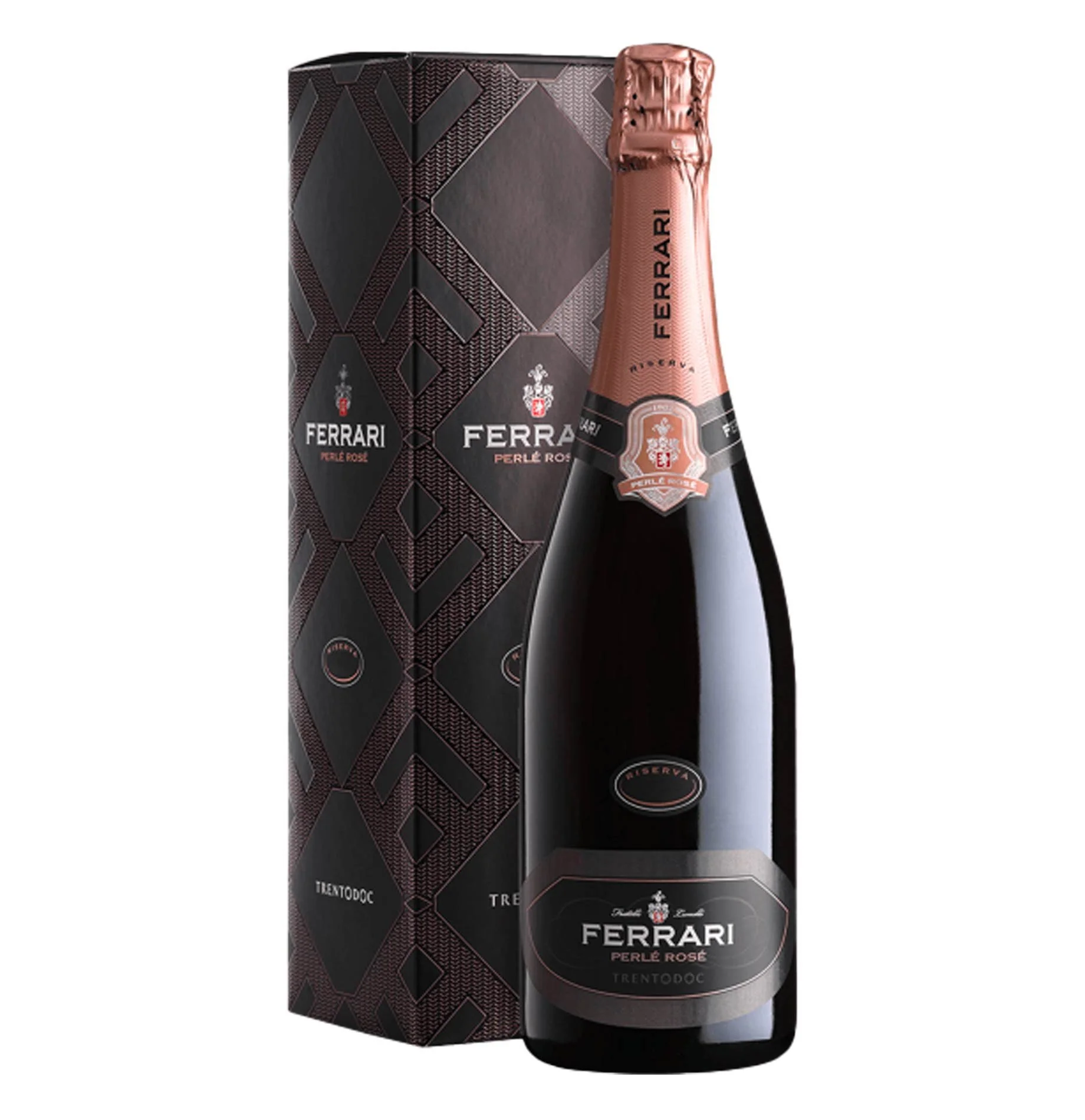 Trento Riserva DOC “Perlé Rosé” 2018 - Ferrari (astuccio)